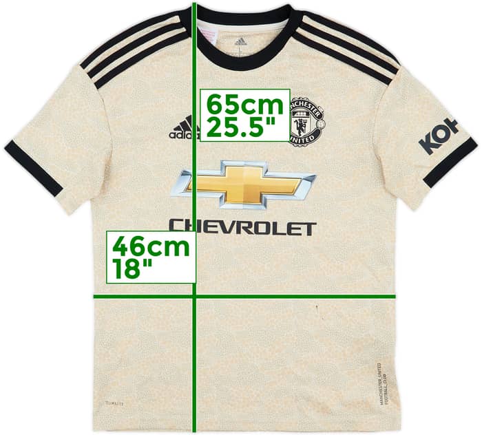 2019-20 Manchester United Away Shirt - 7/10 - (L.Boys)