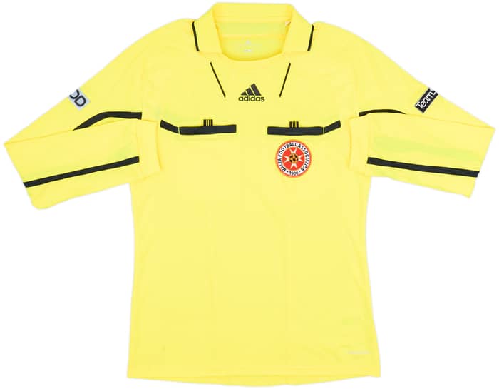 2010-11 Malta adidas Referee L/S Shirt - 7/10 - (M)