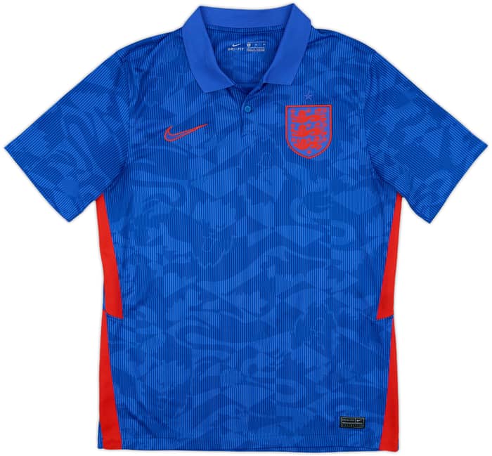 2020-21 England Away Shirt Mount #19 - 8/10 - (M)