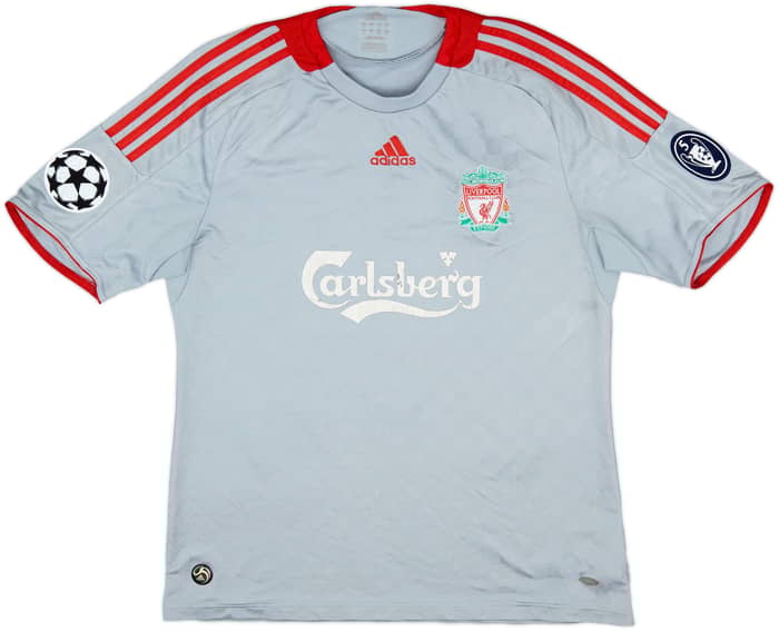 2008-09 Liverpool Camiseta Visitante Alonso #14 - 6/10 - (L)