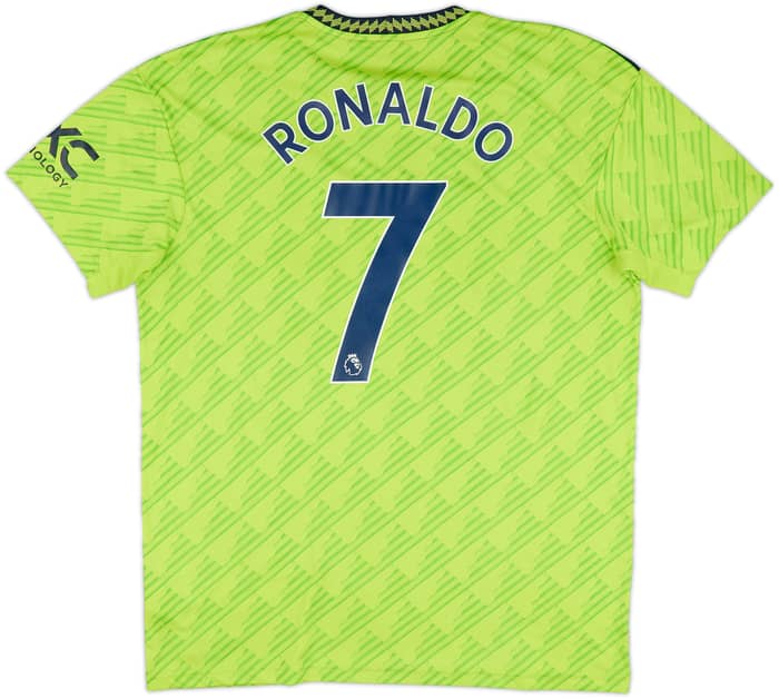 2022-23 Manchester United Third Shirt Ronaldo #7 - 8/10 - (XL)