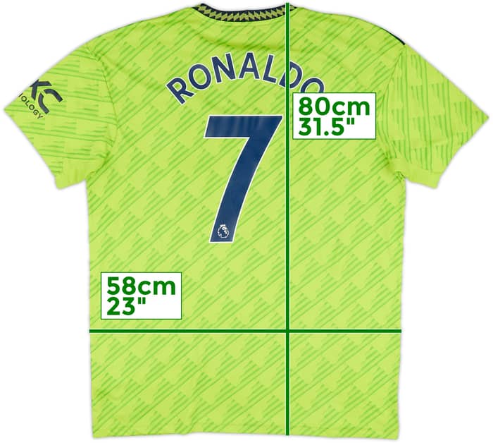 2022-23 Manchester United Third Shirt Ronaldo #7 - 8/10 - (XL)