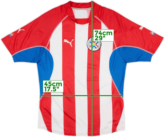2002-04 Paraguay Home Shirt - 5/10 - (L)
