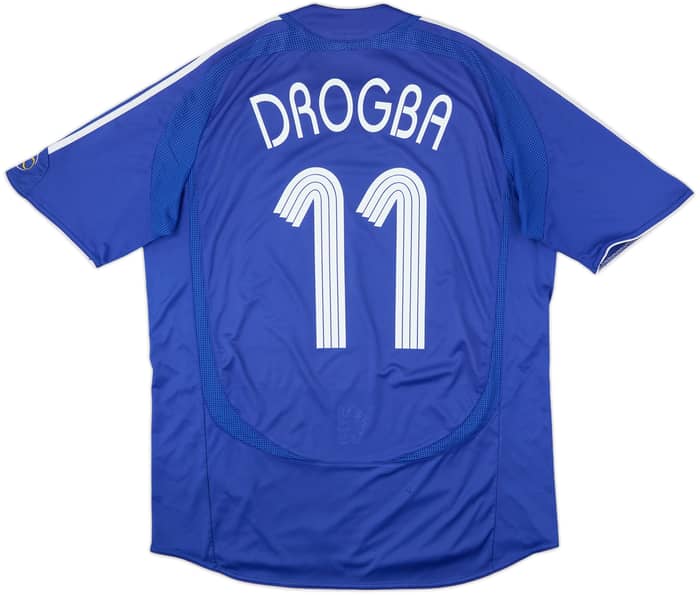 2006-08 Chelsea Home Shirt Drogba #11 - 5/10 - (L)