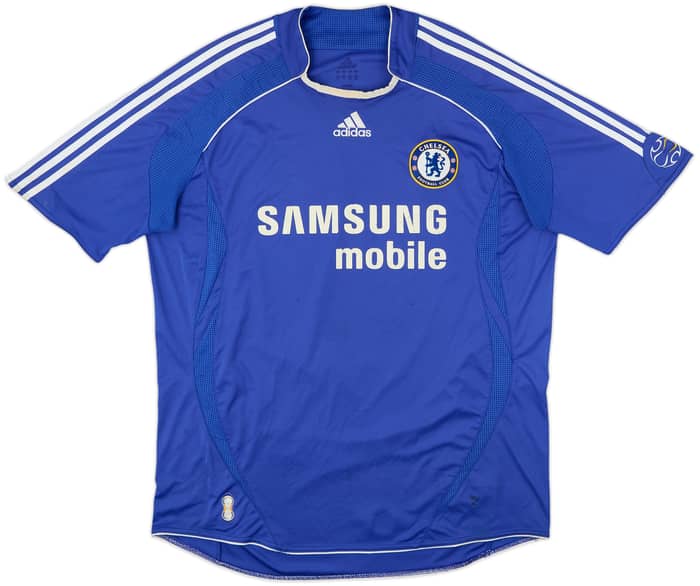 2006-08 Chelsea Home Shirt Drogba #11 - 5/10 - (L)