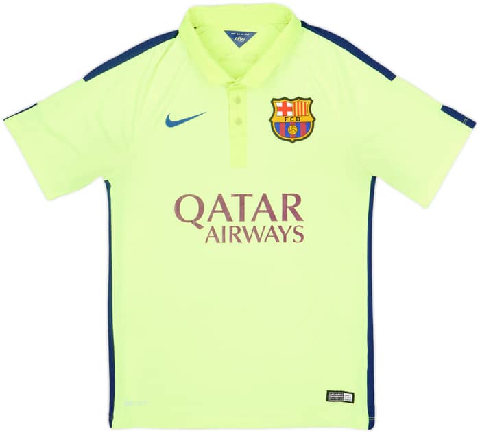 2014-15 Barcelona Third Shirt Messi #10 - 6/10 - (S)