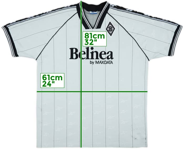 1997-98 Borussia Monchengladbach Home Shirt - 7/10 - (XXL)