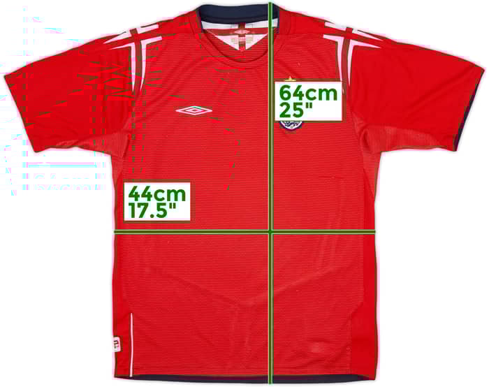 2004-06 England Away Shirt - 5/10 - (XL.Boys)