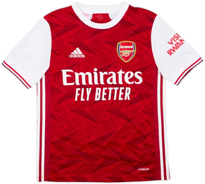 2020-21 Arsenal Home Shirt Saka #7 - 8/10 - (L.Boys)
