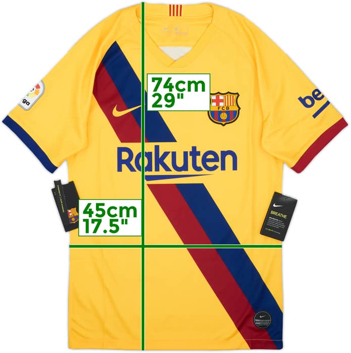 2019-20 Barcelona Away Shirt Messi #10 (S)