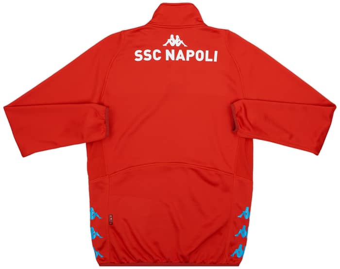 2016-17 Napoli Player Issue 1/4 Zip Training Top # - 7/10