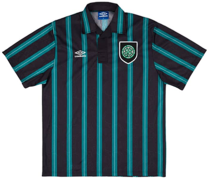 1992-93 Celtic Away Full Kit - 9/10 - (XL)