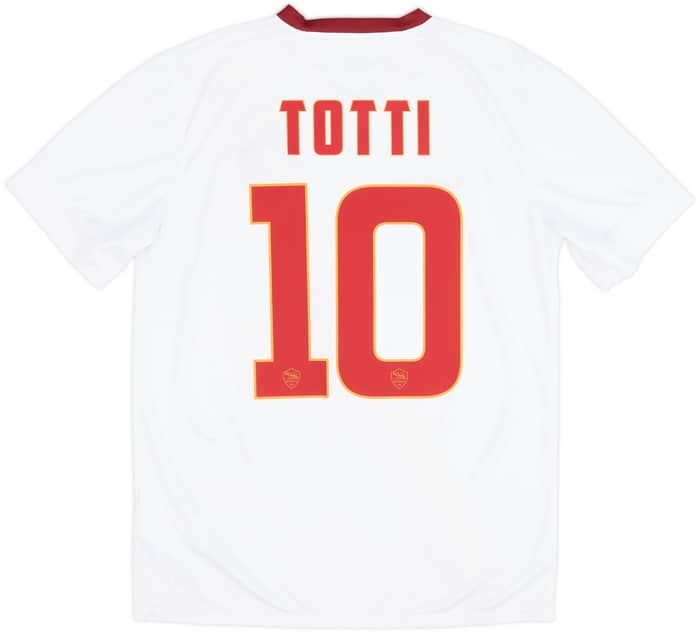2014-15 Roma Away Shirt Totti #10 - 8/10 - (M)