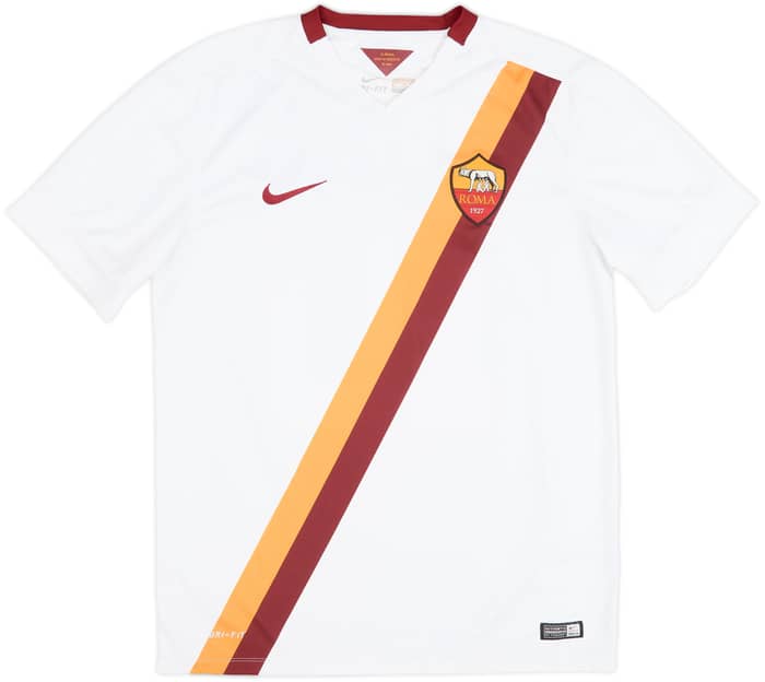 2014-15 Roma Away Shirt Totti #10 - 8/10 - (M)