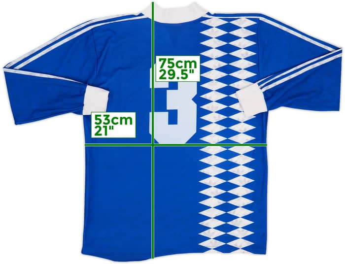 1990s adidas Template L/S Shirt - 4/10 - (XL)