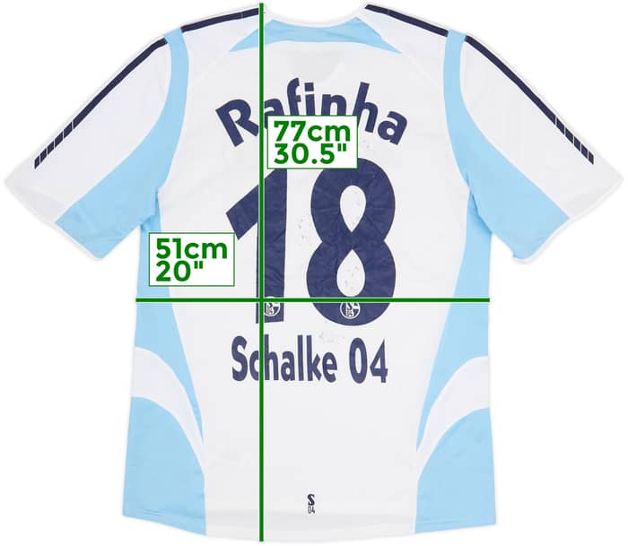 2005-07 Schalke Third Shirt Rafinha #18 - 5/10 - (M)