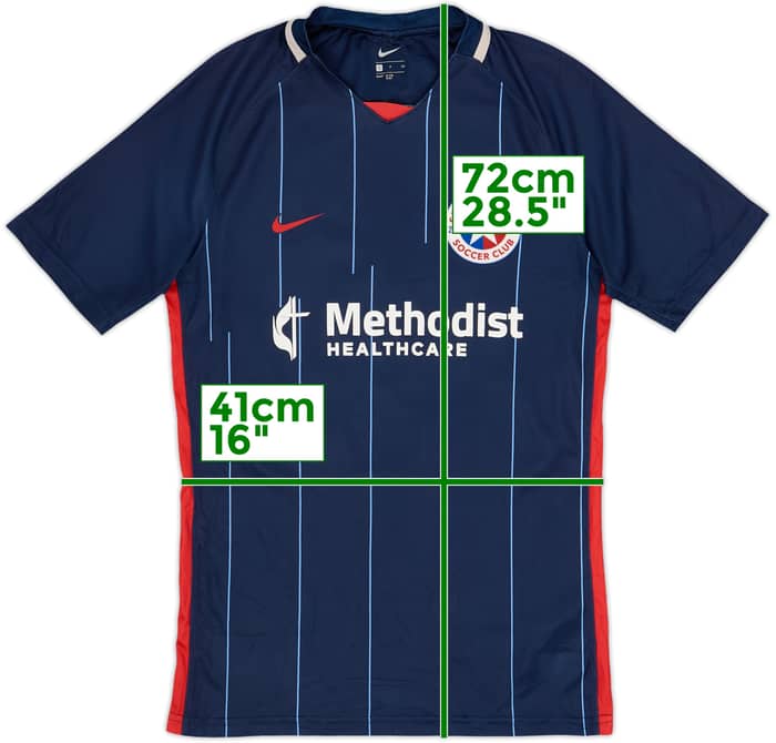 2020 San Antonio City Home Shirt SA City #100 - 8/10 - (S)