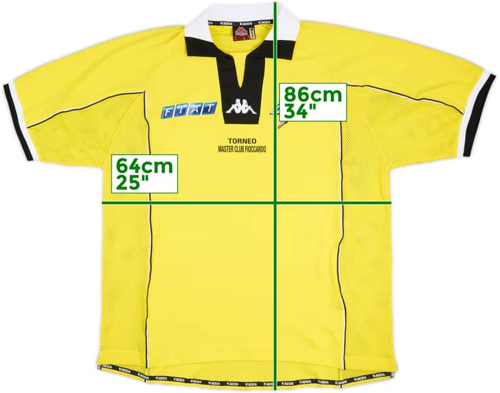 1997-98 Kappa Template 'Torneo Master Club Fioccardo' Shirt #7 - 8/10 - (XL)