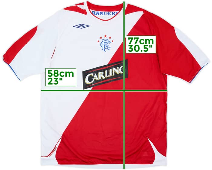 2006-07 Rangers Camiseta de visitante - 5/10 - (XL)