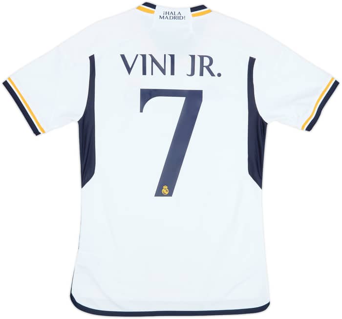 Camiseta de local del Real Madrid 2023-24 Vini Jr #7 - 8/10 - (S)