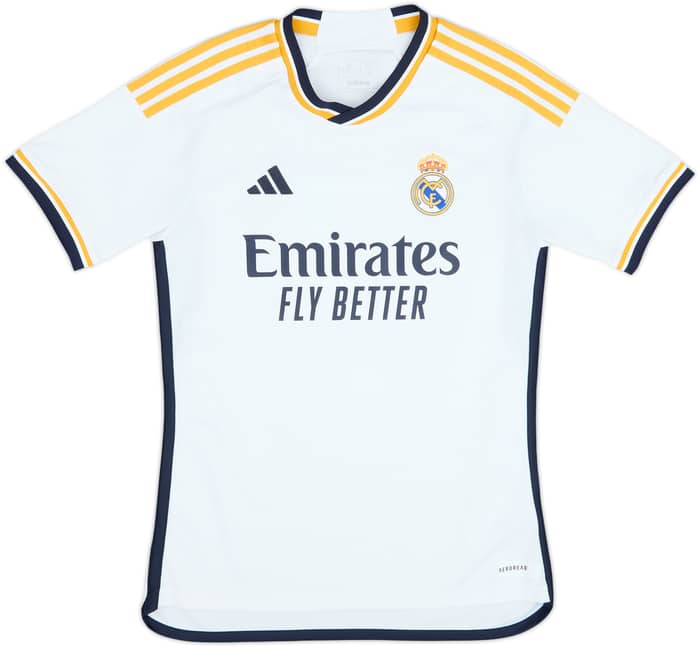 Camiseta de local del Real Madrid 2023-24 Vini Jr #7 - 8/10 - (S)