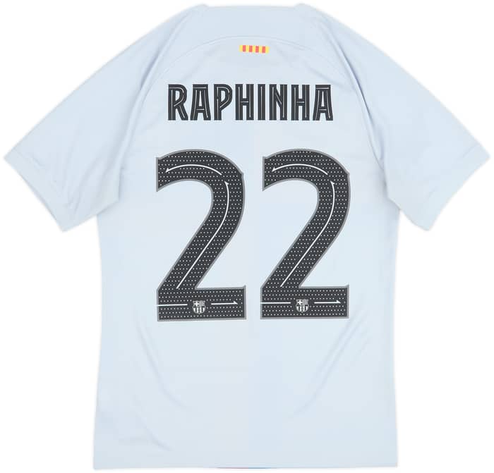 2022-23 Barcelona Third Shirt Raphinha #22 - 8/10 - (S)