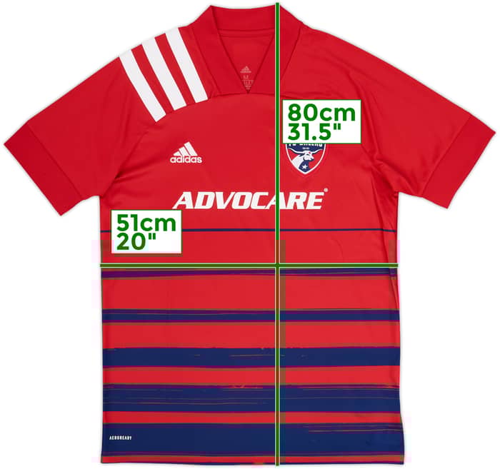 Camiseta de local del FC Dallas 2020 - 8/10 - (M)