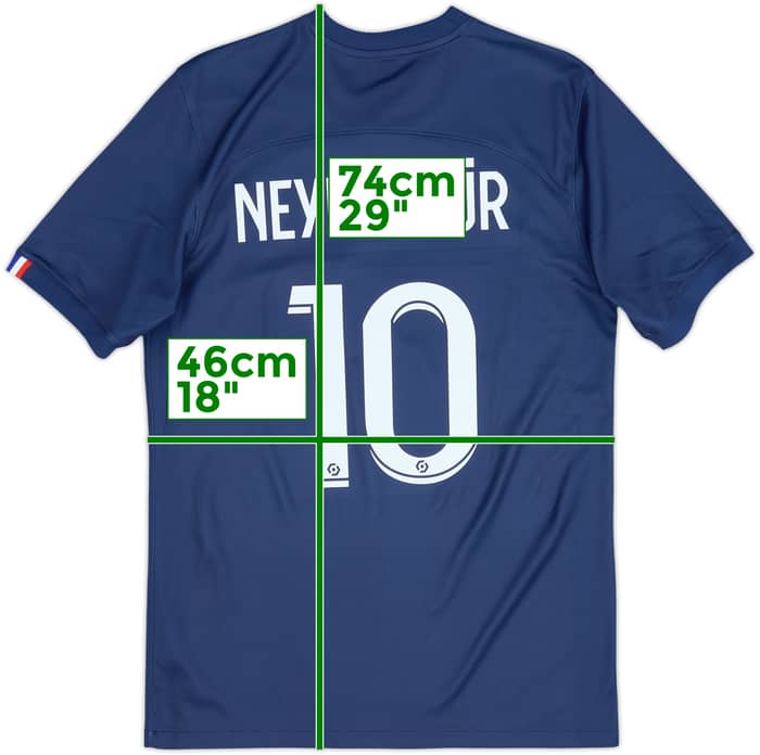 Camiseta de local del Paris Saint-Germain 2022-23 Neymar Jr #10 - 10/10 - (S)