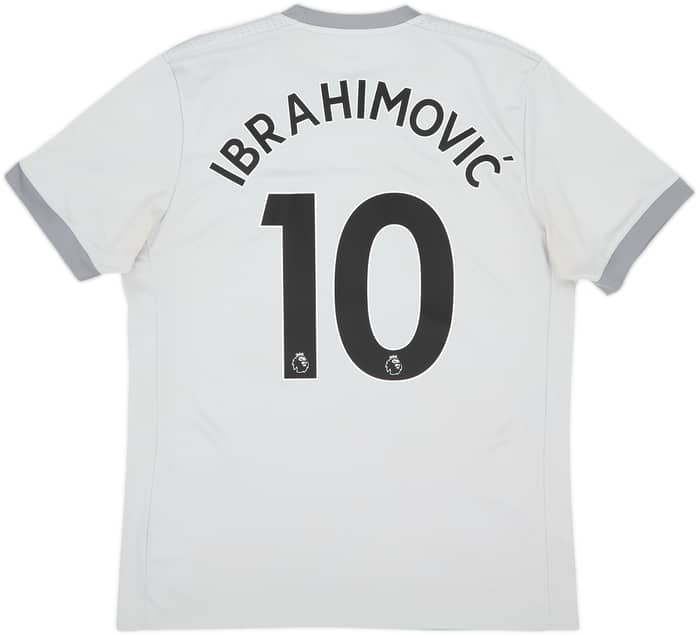 2017-18 Manchester United Tercera Camiseta Ibrahimovic #10 - 8/10 - (L)