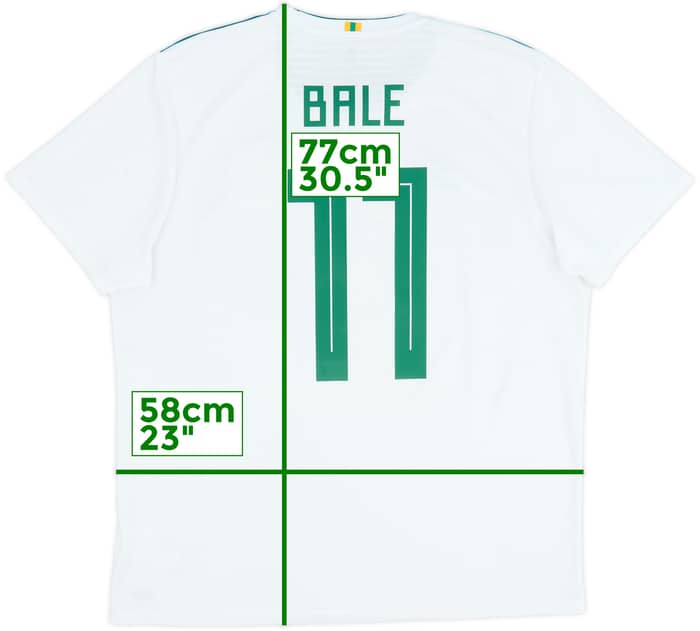 2018-19 Wales Away Shirt Bale #11 - 8/10 - (XL)