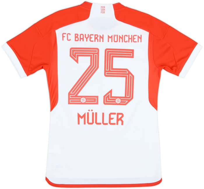 Camiseta de local del Bayern Munich 2023-24 Muller #25 - 8/10 - (S)