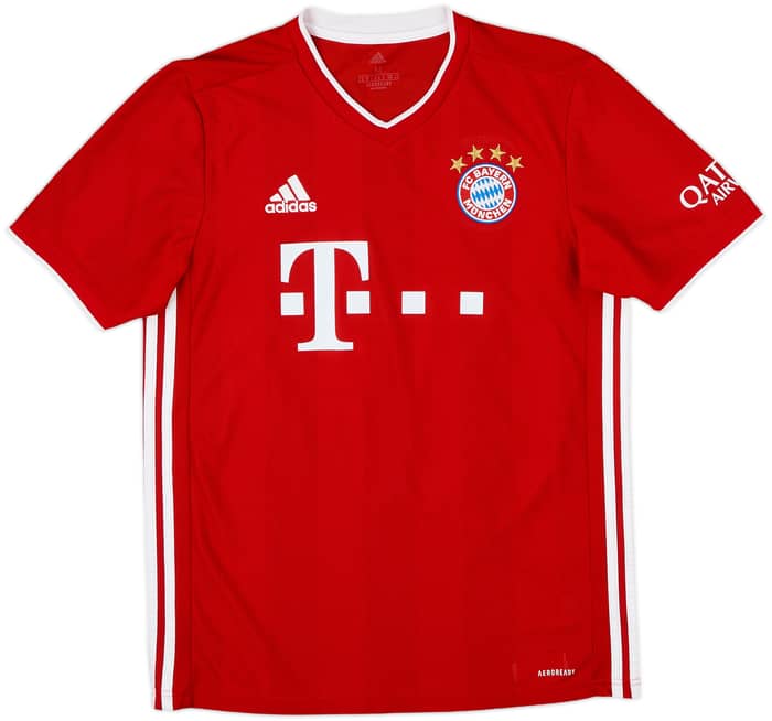 2020-21 Bayern Munich Home Shirt Lewandowski #9 - 8/10 - (M)