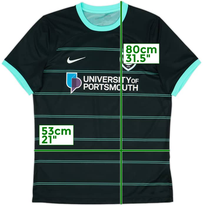 2024-25 Portsmouth Away Shirt - 6/10 - (XL)
