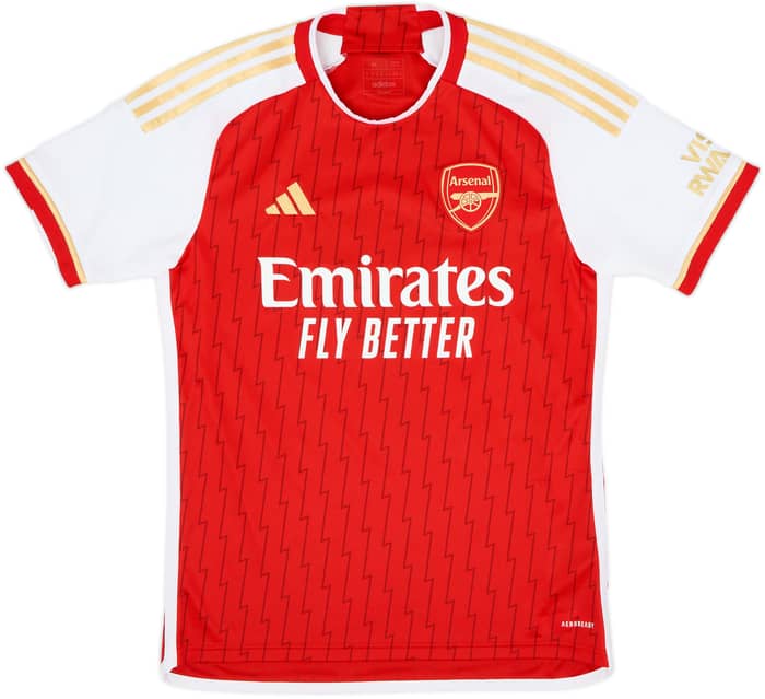 2023-24 Arsenal Home Shirt Saka #7 - 9/10 - (M)