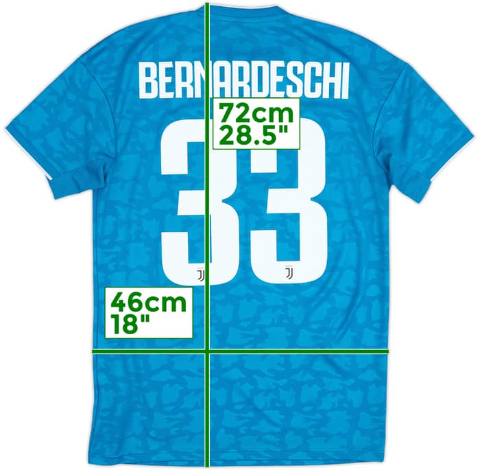 Camiseta de la tercera equipación del Juventus 2019-20 Bernardeschi #33 - 10/10 - (S)