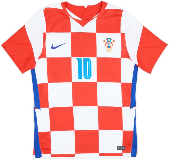 2020-21 Croatia Home Shirt Modric #10 - 10/10 - (M)
