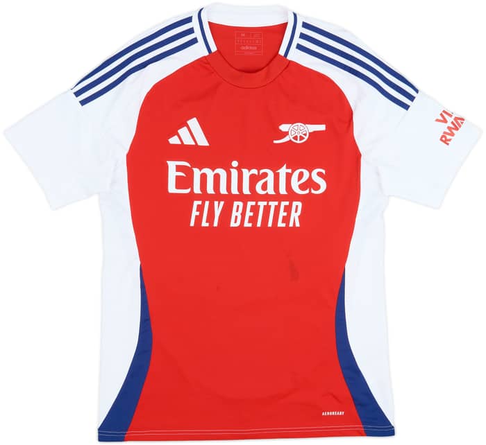 2024-25 Arsenal Home Shirt Saka #7 - 10/10 - (M)