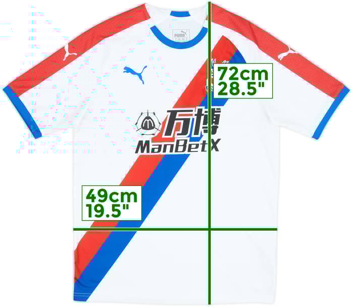 2018-19 Crystal Palace Away Shirt - 10/10 - (M)