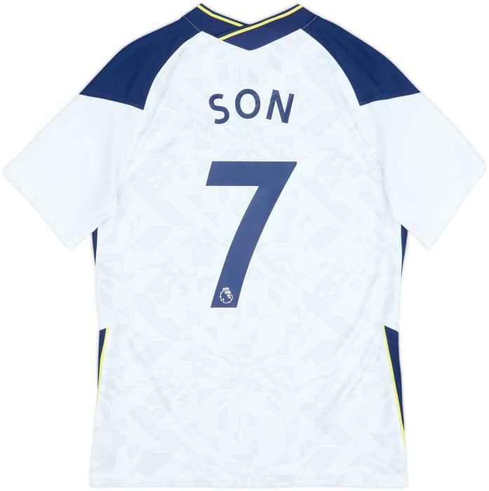 2020-21 Tottenham Home Shirt Son #7 - 10/10 - (M)