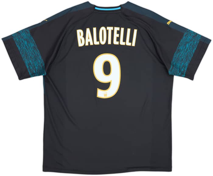 2018-19 Olympique Marseille Away Shirt Balotelli #9 - 10/10 - (XL)