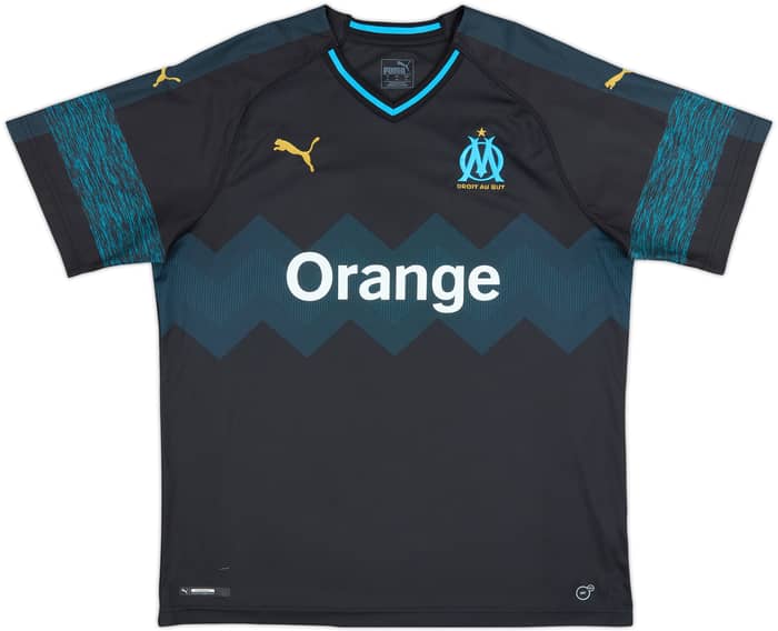 2018-19 Olympique Marseille Away Shirt Balotelli #9 - 10/10 - (XL)