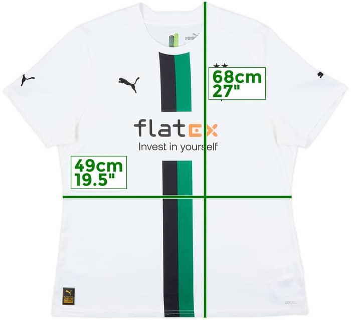2022-23 Borussia Monchengladbach Home Shirt - 9/10 - (Women's L)