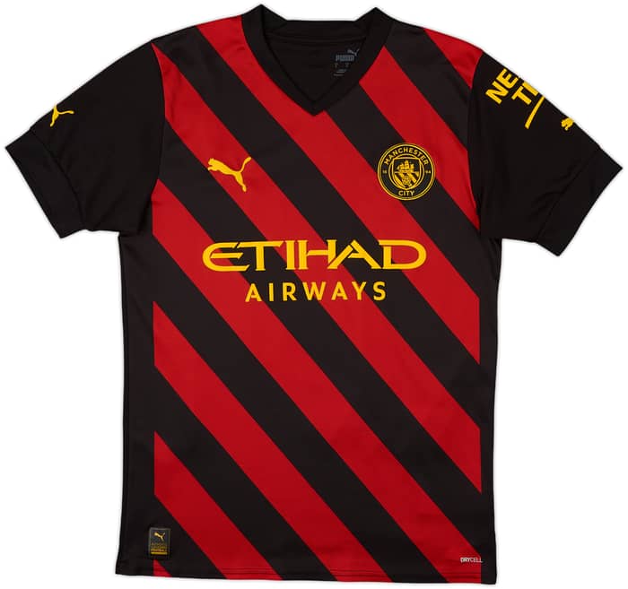 2022-23 Manchester City Camiseta Visitante Haaland #9 - 9/10 - (S)