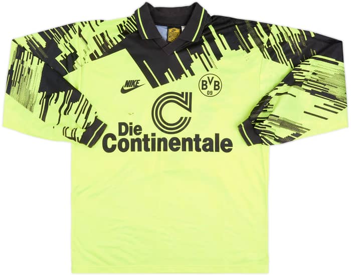 1993-94 Borussia Dortmund Camiseta Manga Larga Local -