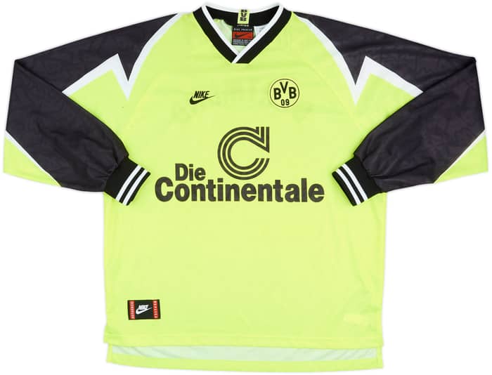 Camiseta L/S de local del Borussia Dortmund 1995-96 - 7/10 - (XXL)