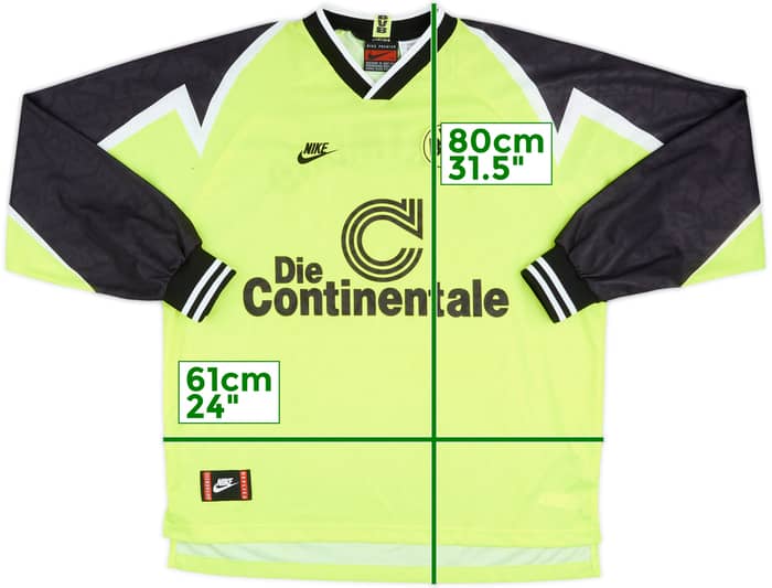 Camiseta L/S de local del Borussia Dortmund 1995-96 - 7/10 - (XXL)