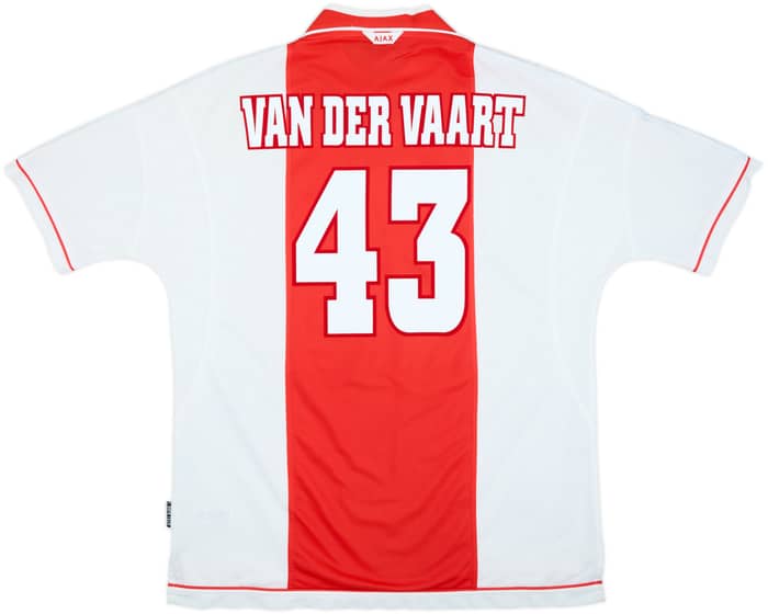 Camiseta de local del Ajax 1999-00 Van Der Vaart #43 - 8/10 - (XXL)
