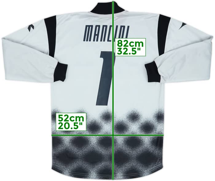 2001-02 Napoli GK Shirt Mancini #1 (M)