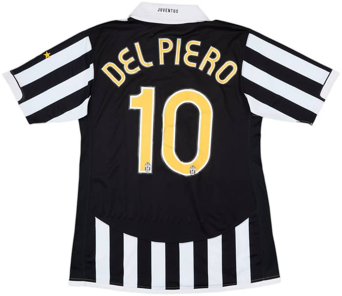 2006-07 Juventus Player Issue Home Shirt Del Piero #10 - 5/10 - (L)