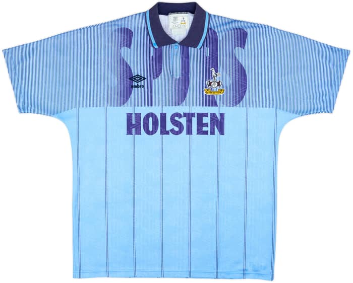 1991-94 Tottenham Third Shirt Sheringham #10 - 10/10 - (XXL)